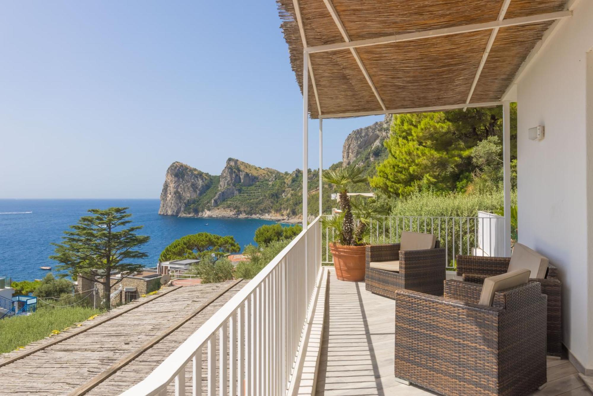 Villa Rita Apartments Massa Lubrense Luaran gambar