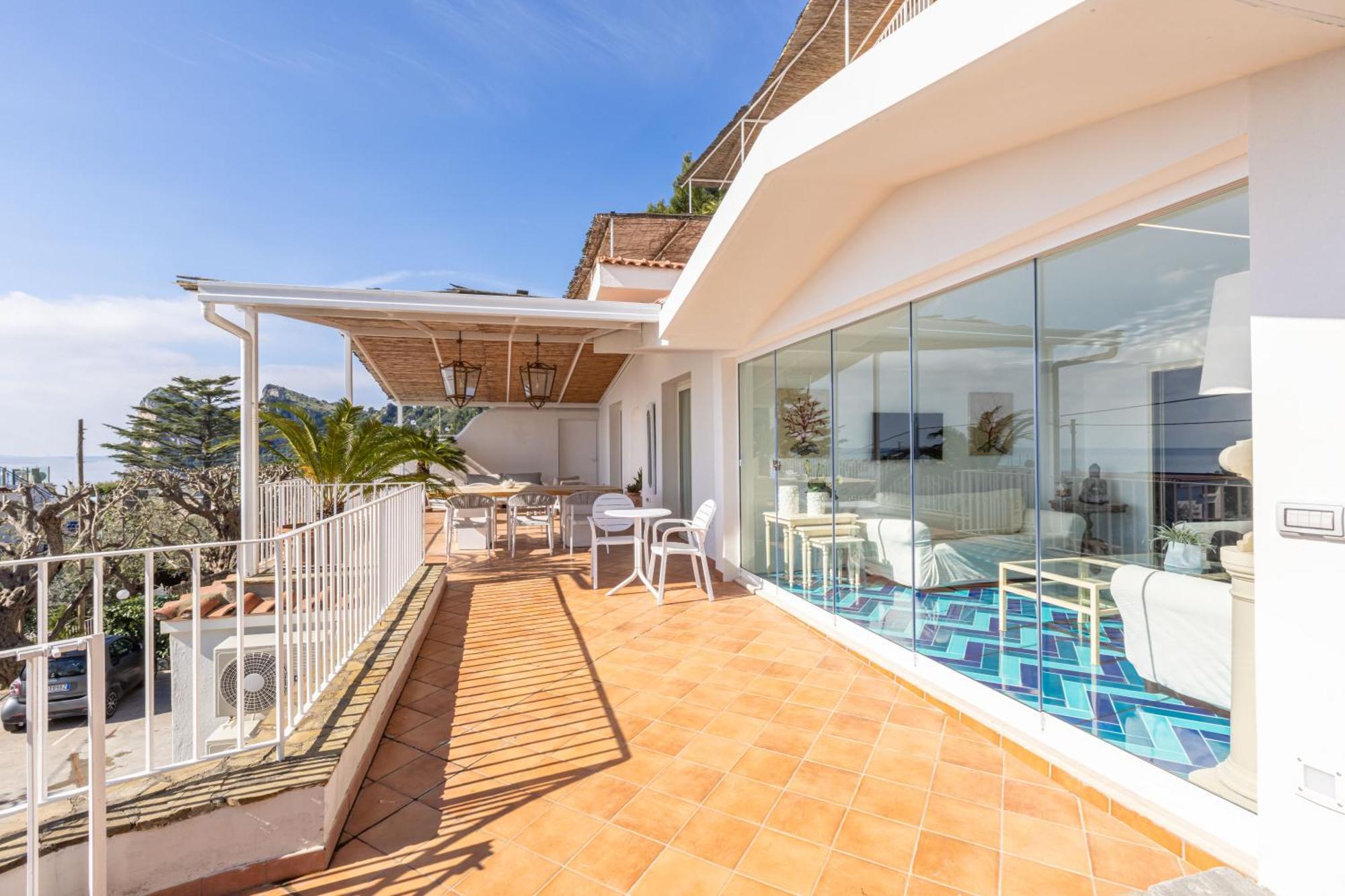 Villa Rita Apartments Massa Lubrense Luaran gambar